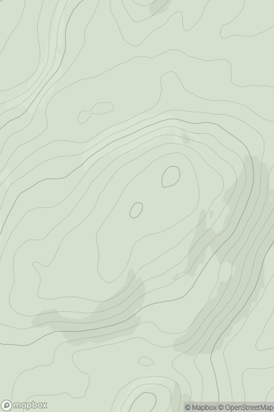 Thumbnail image for Carn Mor [Killilan to Inverness] showing contour plot for surrounding peak